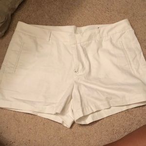 White shorts